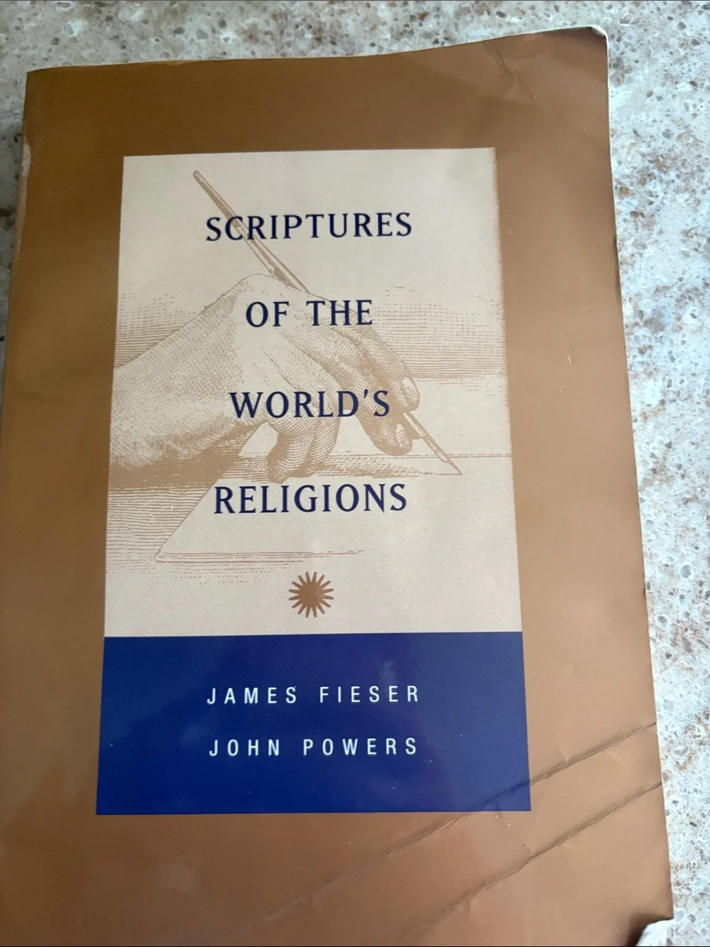 Scriptures of the World's Religions by James Fieser & John Powers - Brown Cover
